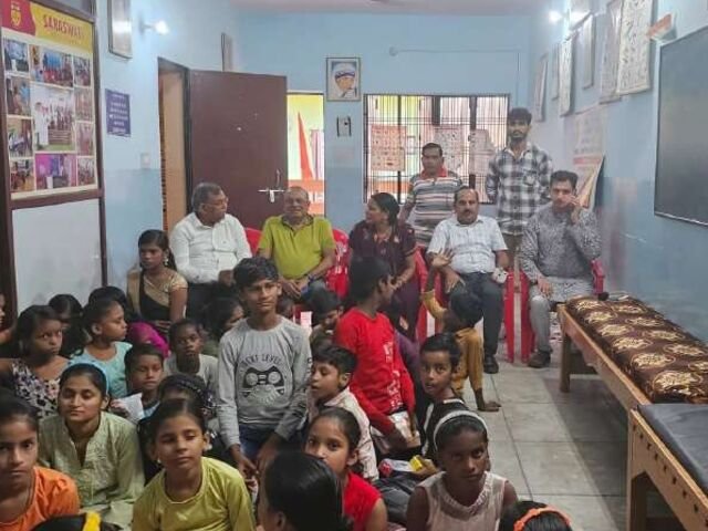 Community coming together for the children